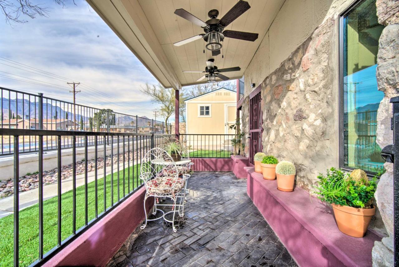 Cozy El Paso Studio With Patio About 5 Mi To Utep! Apartamento Exterior foto