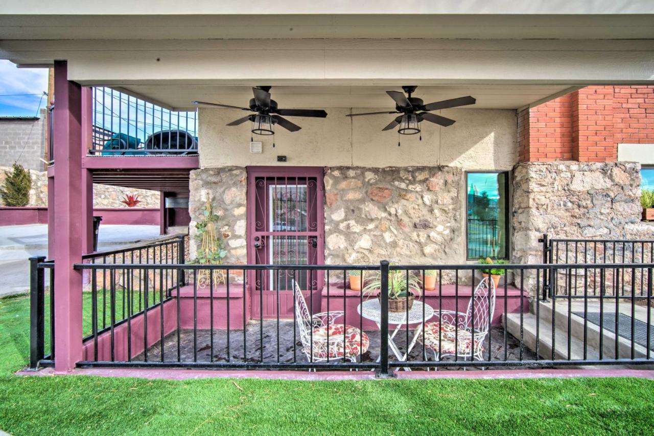 Cozy El Paso Studio With Patio About 5 Mi To Utep! Apartamento Exterior foto